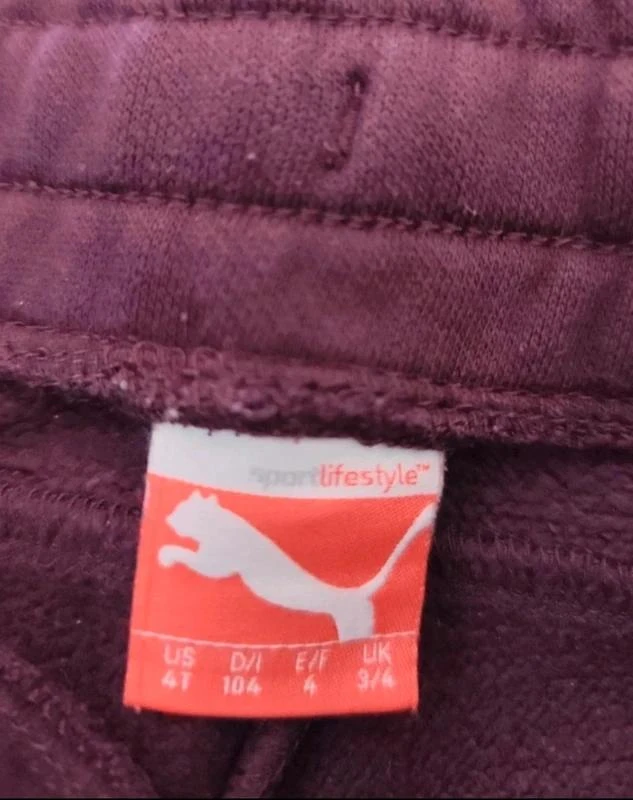 Calça de jogging ameixa 🦄 Tamanho 4 anos 🦄 Puma – photo 6
